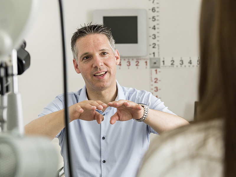 Augenarzt Dr. med. Martin Hablützel, Bälliz 36 in Thun