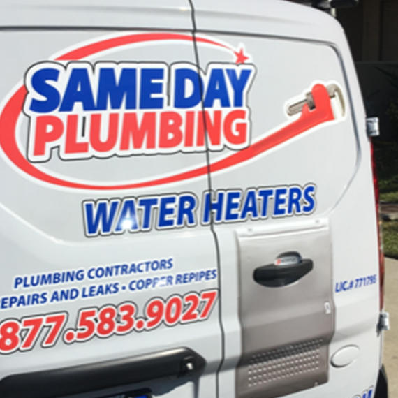 Same Day Plumbing Co. - truck