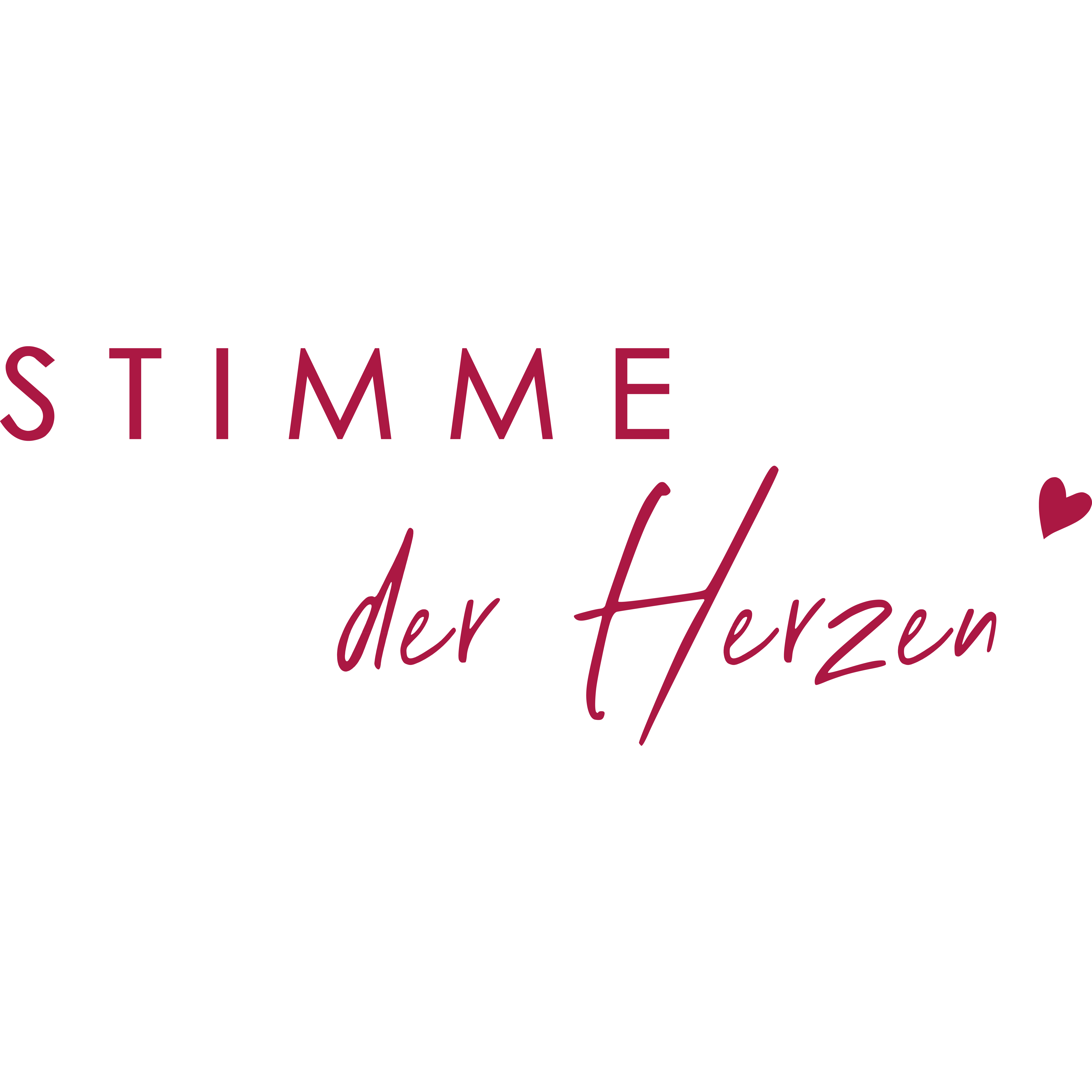 Stimme der Herzen - Freie Rednerin Svenja Scheumann in Postbauer Heng - Logo