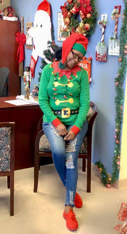 Our Christmas Elf Shay!!