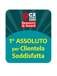 CX Store 2025 - Primi assoluti per clientela soddisfatta
