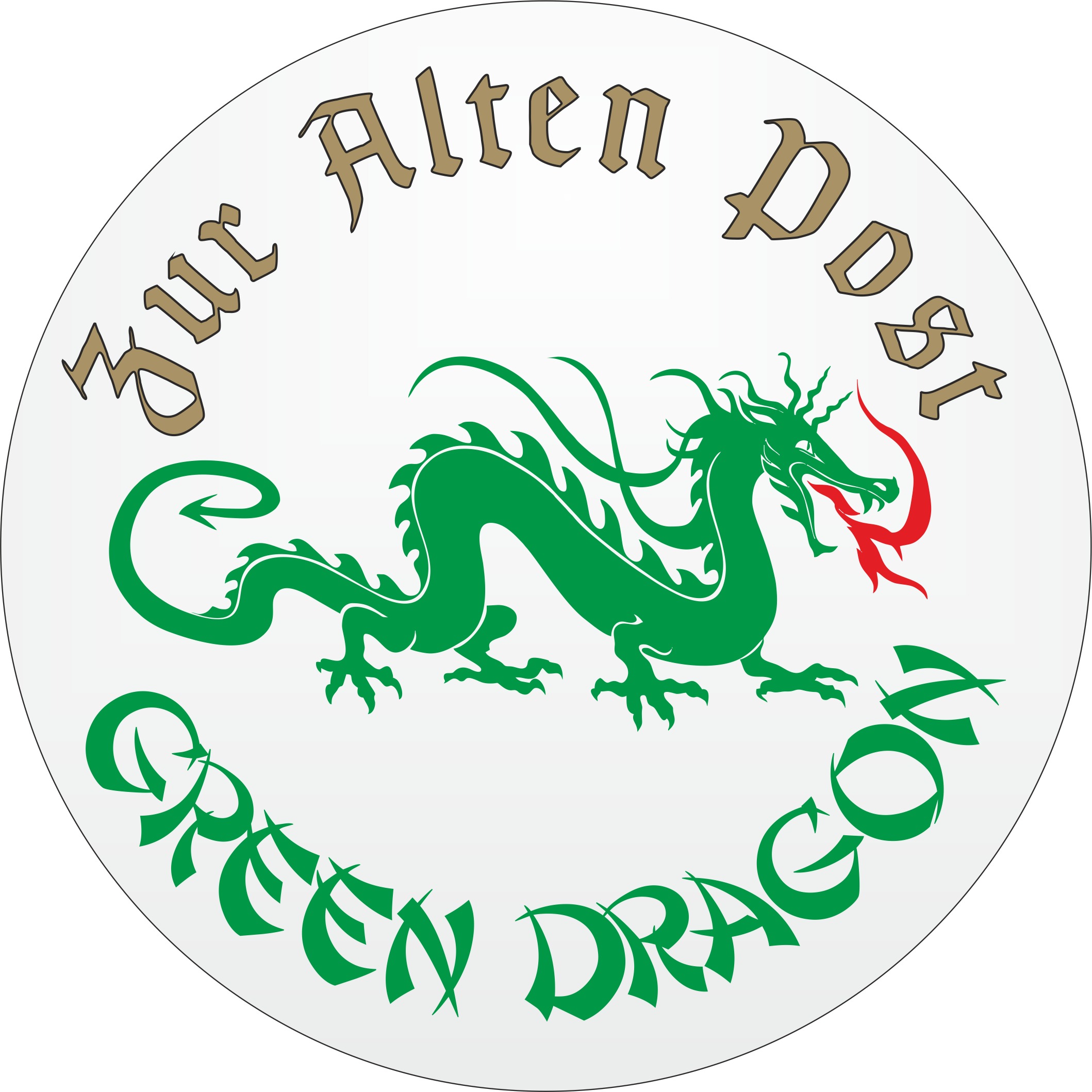 Logo Zur Alten Post by Green Dragon