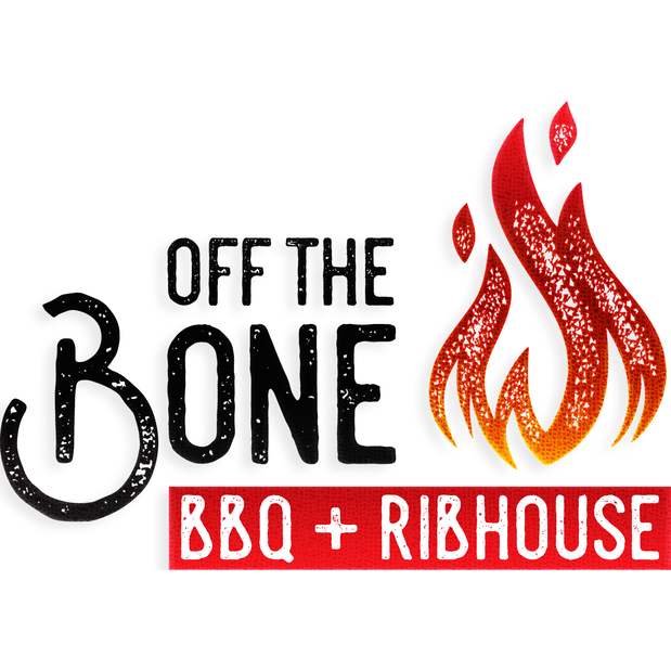 Off the Bone BBQ + Ribhouse Logo