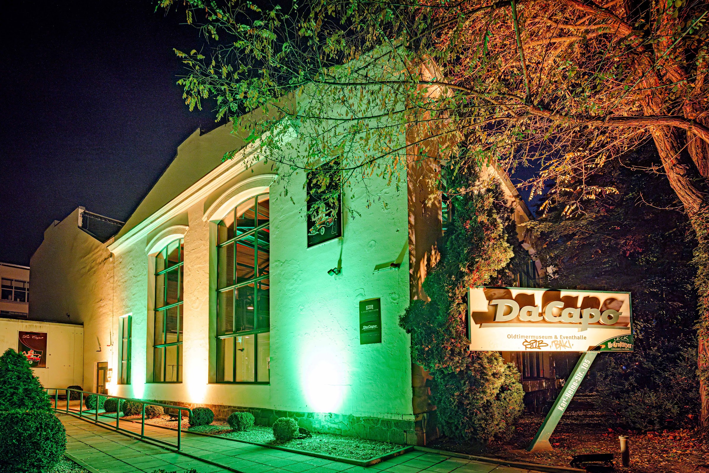 Da Capo - Eventhalle und Oldtimermuseum, Karl-Heine-Straße 105 in Leipzig