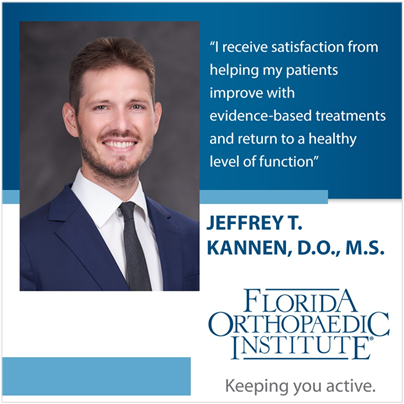 Dr. Jeffrey T. Kannen physician at Florida Orthopaedic Institute