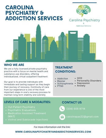 Images Carolina Psychiatry and Addiction Services