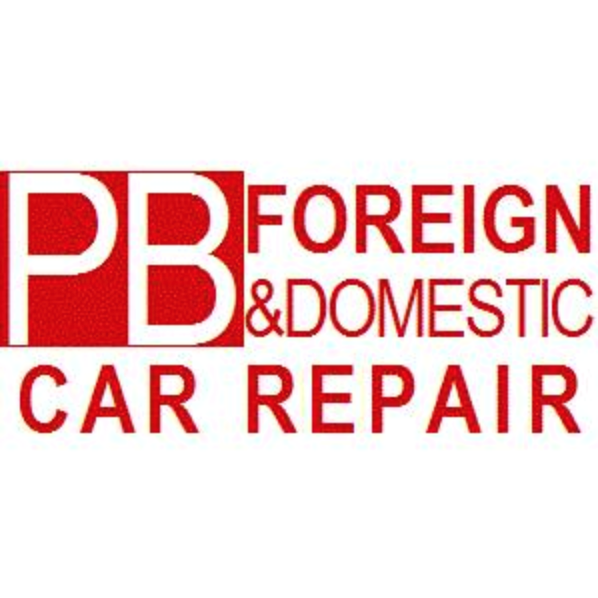PB Foreign & Domestic Car Repair Logo