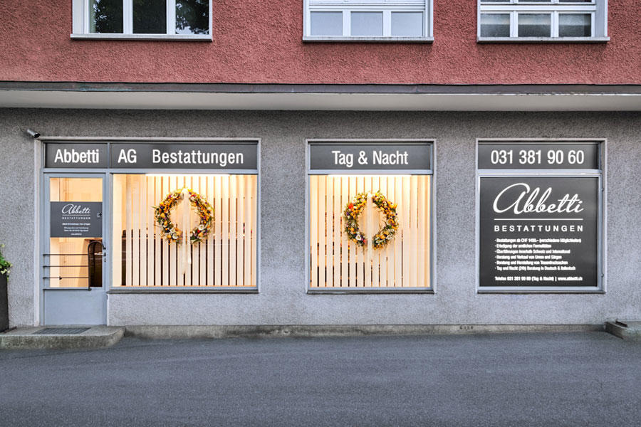 Abbetti AG Bestattungen, Murtenstrasse 5 in Bern