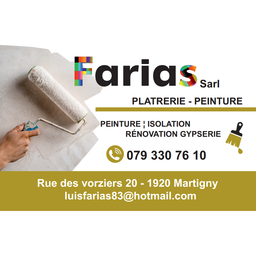 Farias Plâtrerie-peinture Sàrl Logo