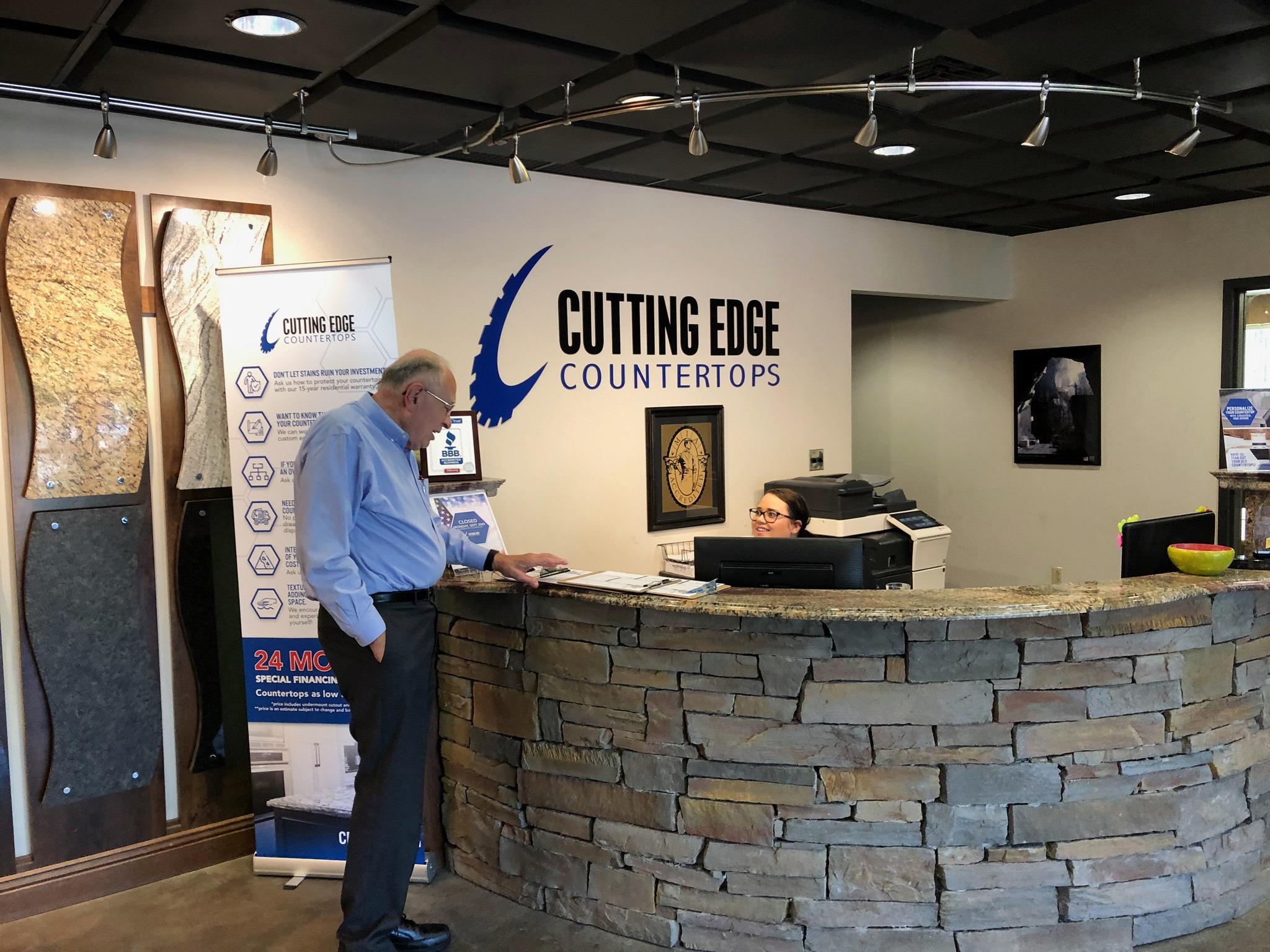 Looking for a new kitchen countertop or a vanity in your bathroom? Let Cutting Edge Countertops help you imagine the possibilities with our extensive surface options including  granite, marble, quartzite, soapstone, quartz and compact surface.