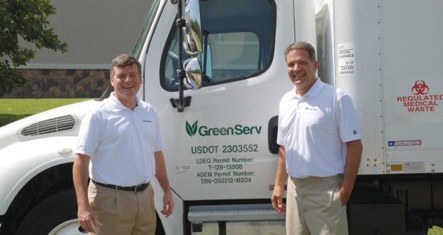 GreenServ, transforming the medical waste disposal and shredding businesses with the best service and pricing of any company in the region. Serving Mississippi, Louisiana, and western Tennessee.