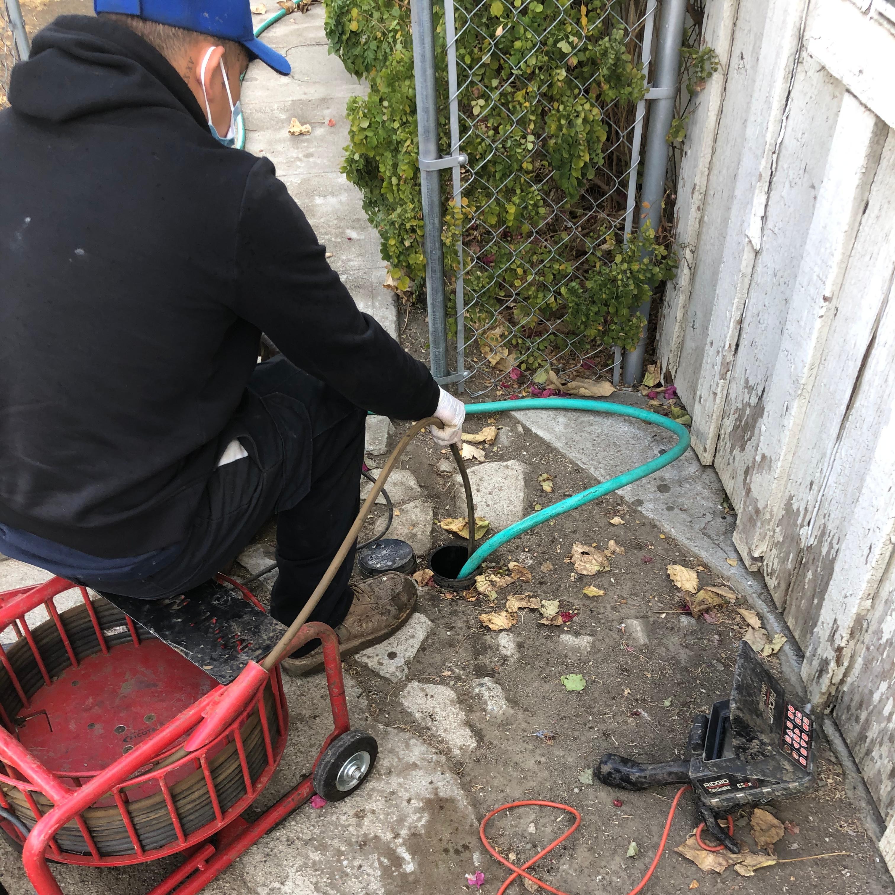 Descaling and camera inspection services.