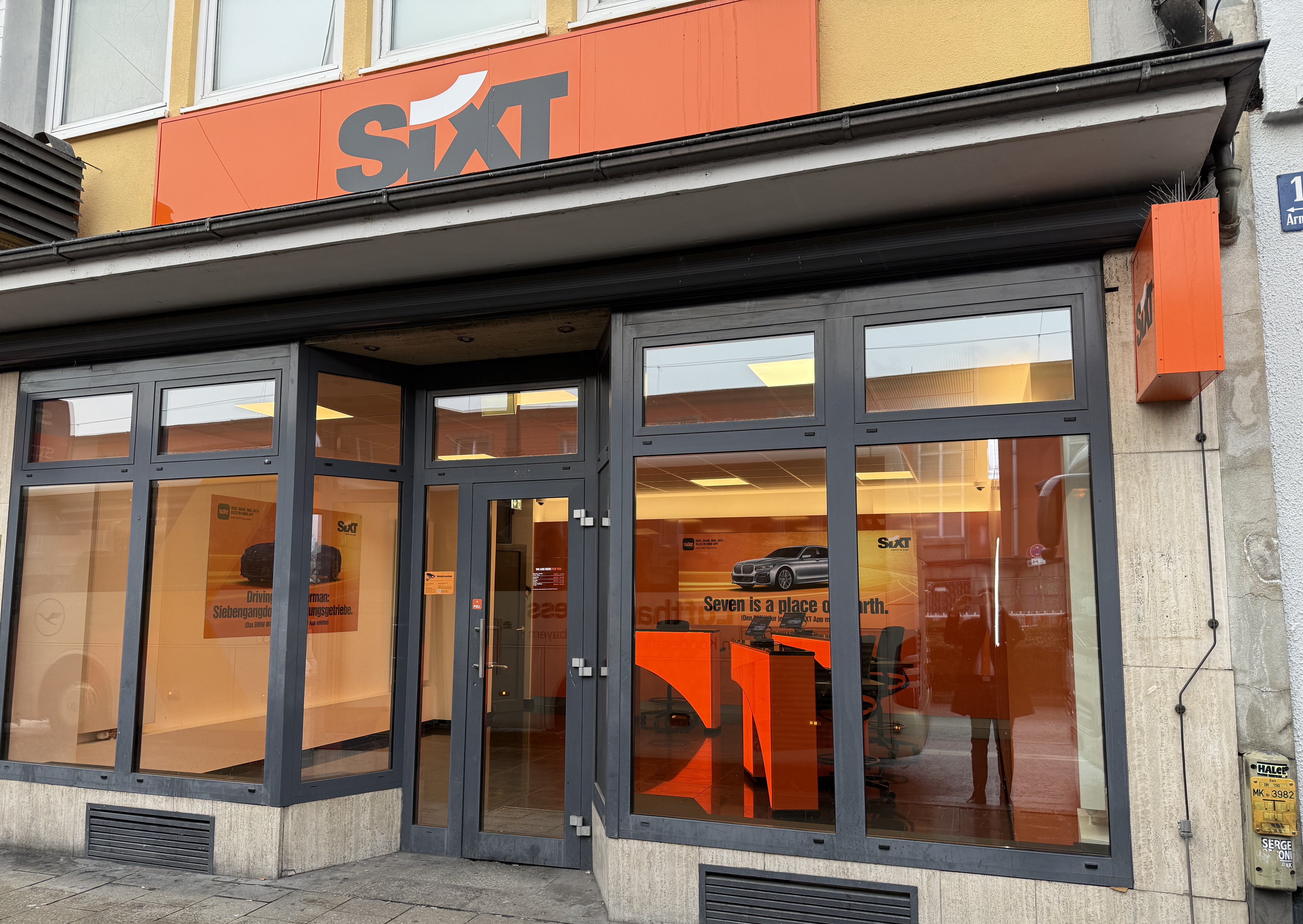SIXT Autovermietung München Hauptbahnhof, Arnulfstr. 16/18 in München