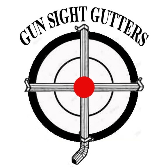 Gun Sight Gutters Logo