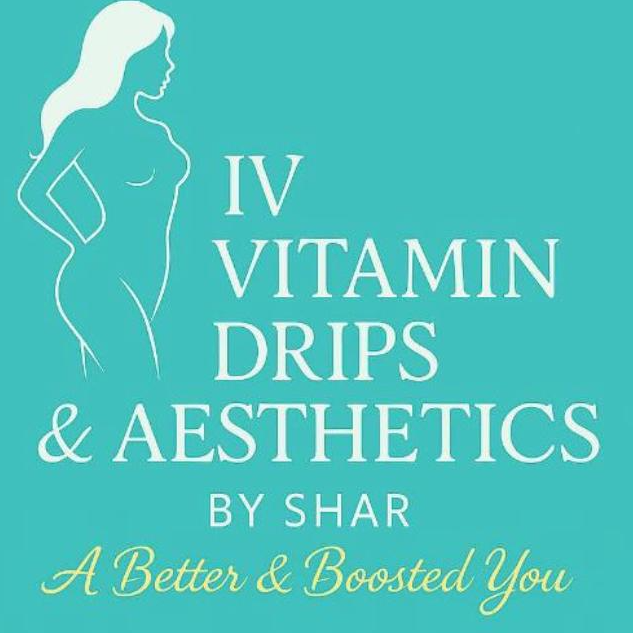 Shar's IV Drips & Aesthetics Logo