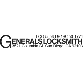 Generals Locksmith San Diego Logo
