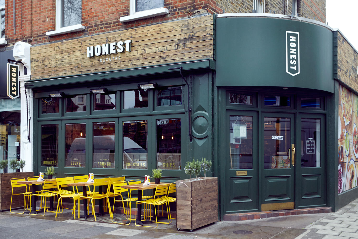 Chiswick Restaurant Honest Burgers Chiswick London 020 3597 6230