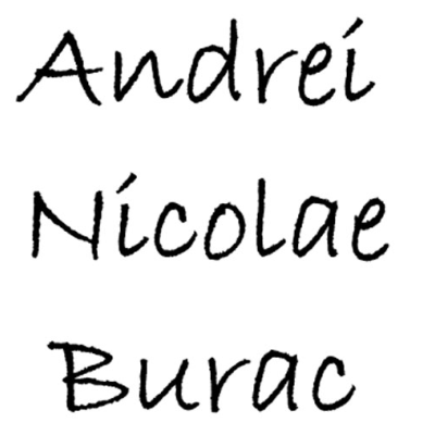 Andrei Nicolae Burac Logo