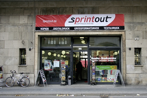 Sprintout Digitaldruck GmbH Berlin 030 2355380