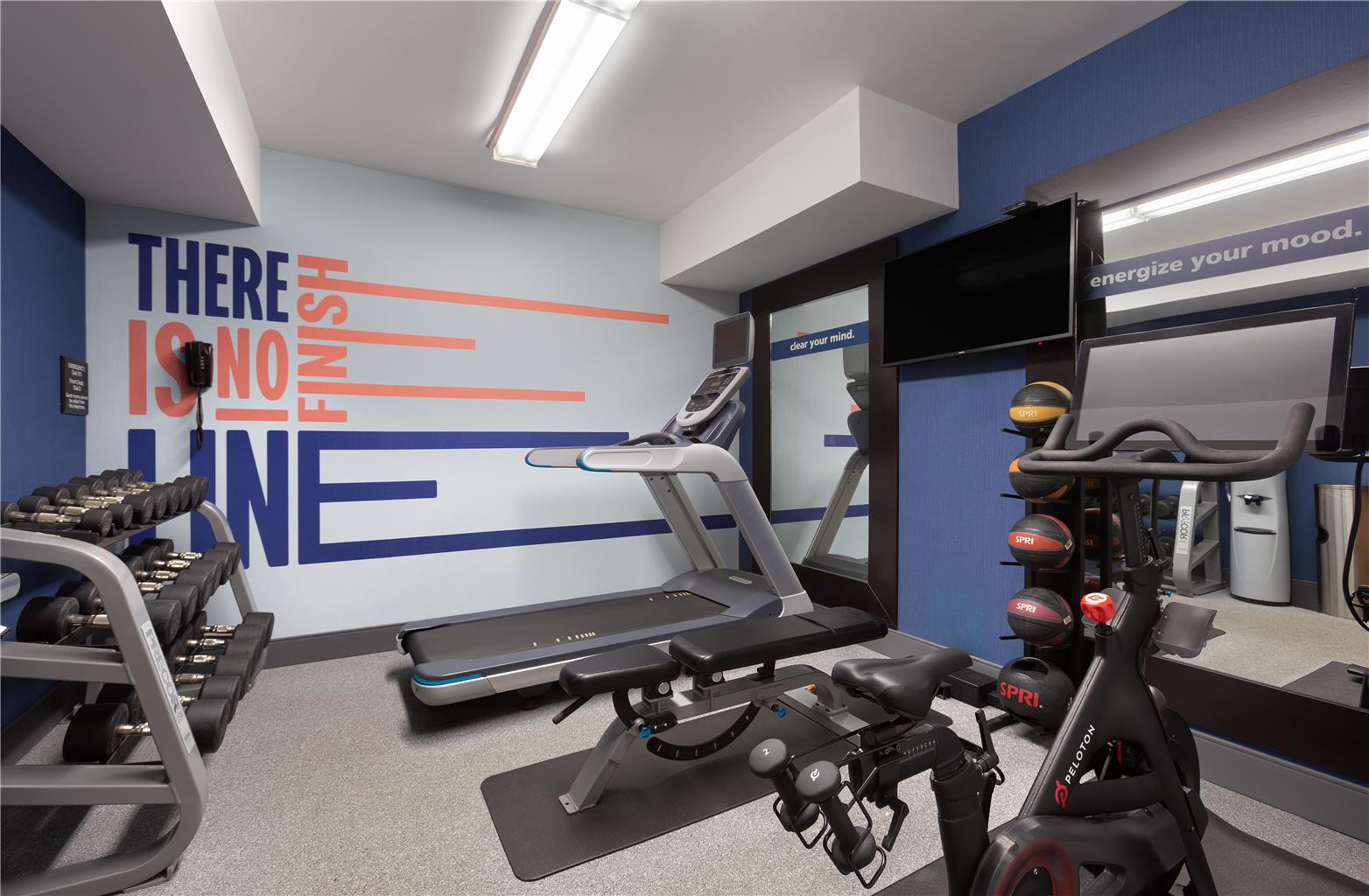 Health club  fitness center  gym 
