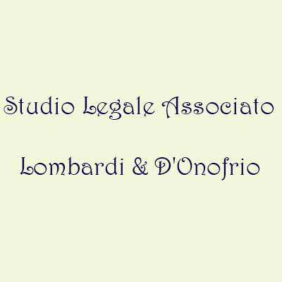 Studio Legale Associato Lombardi e D'Onofrio