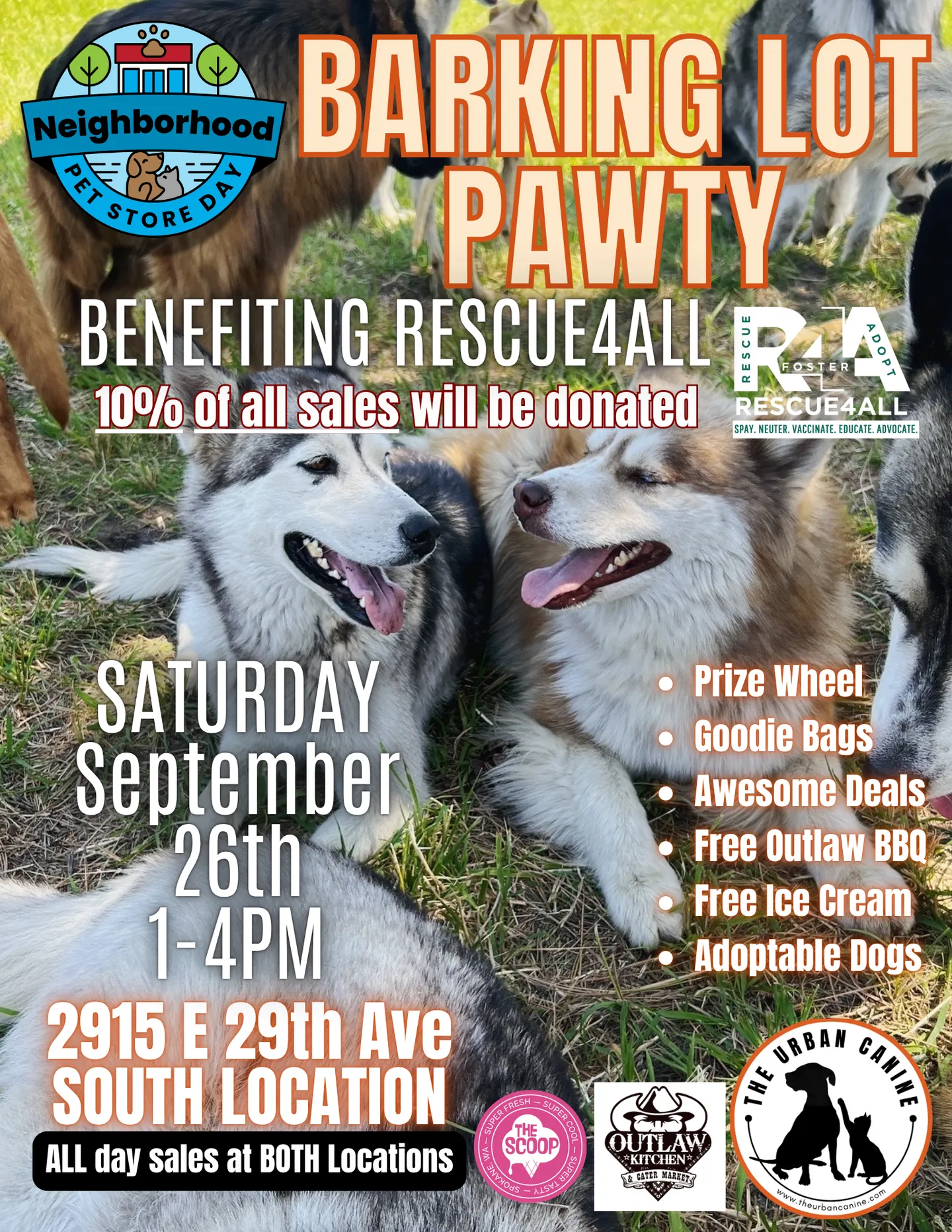 Image of Local Pet Event You're Invited to Our 3rd Annual Barking Lot Pawty! Nearby