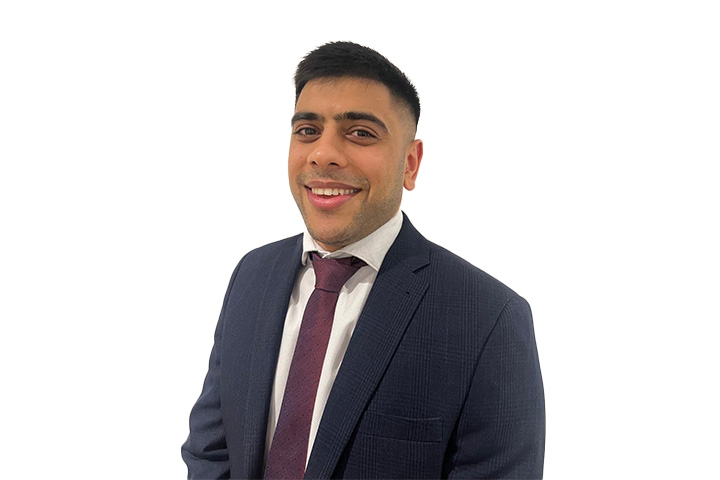 Jamie Gohil, Optician Director in our Ashbourne Derby store