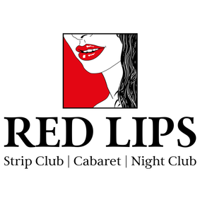 RED LIPS | Strip Club | Cabaret | Night Club Logo