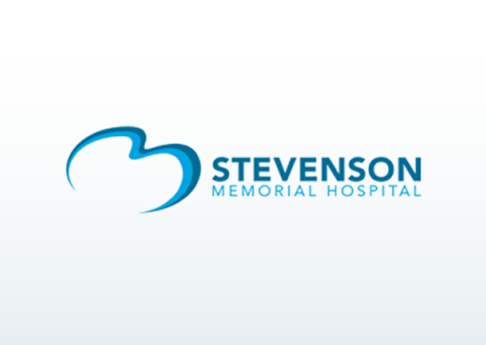 Stevenson Memorial Hospital logo.