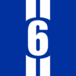 Blue 6 Investigations Logo