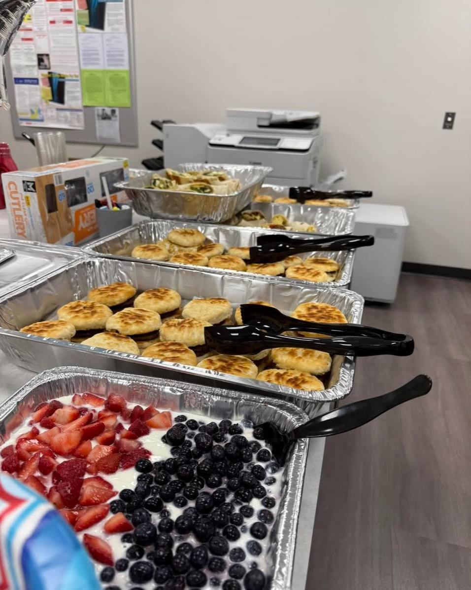 What a great way to wrap up the school year! We fed staff at Winding Oaks Elementary School on their last day. We are thankful for everything teachers and staff do for our community. Wishing everyone a fun, safe, well-deserved summer break!