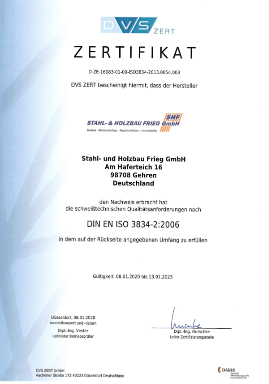 B+S Frieg GmbH, Am Haferteich 16 in Ilmenau,OT Gehren