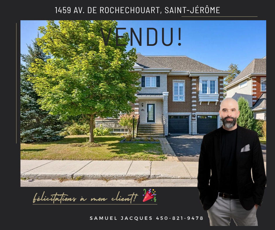 Images Royal Lepage : Samuel Jacques, courtier immobilier à Saint-Jérôme, Laurentides et Rive-Nord