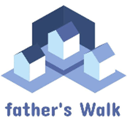 fathers walk Logo