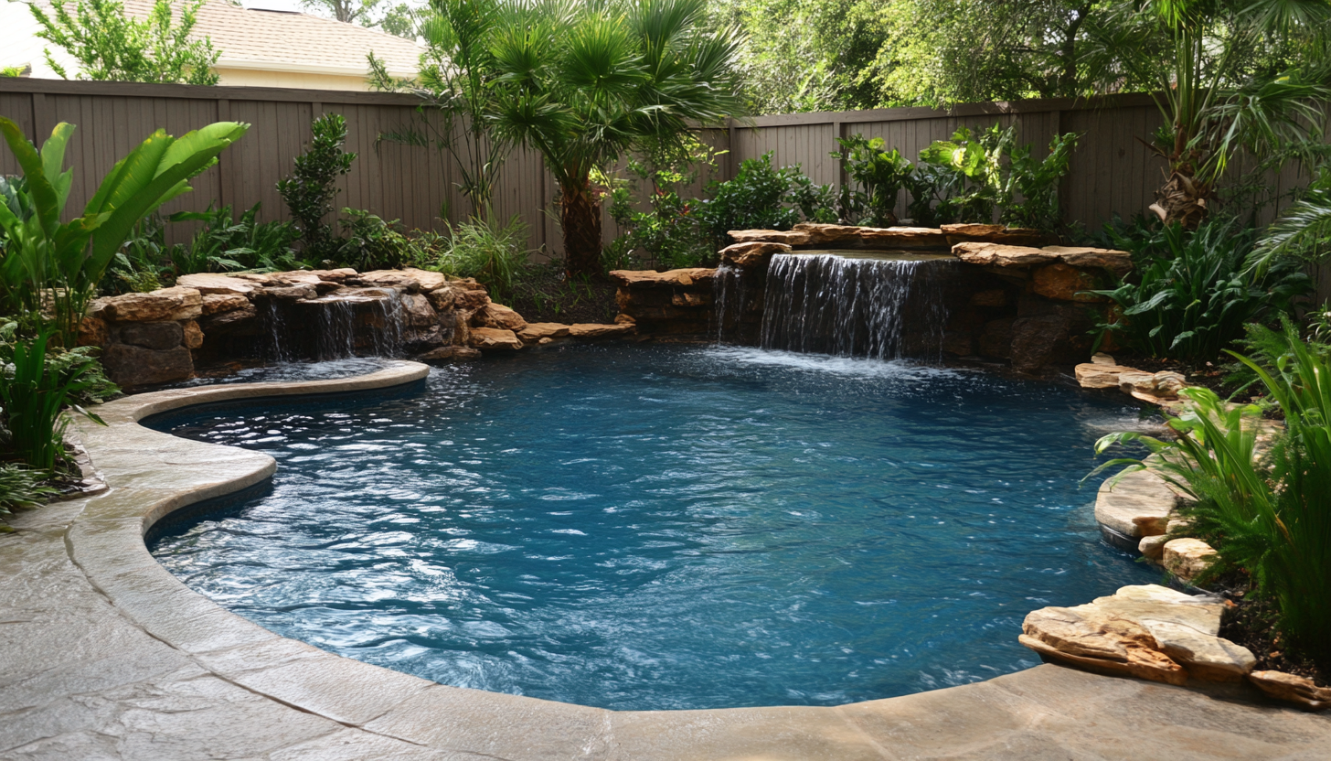Tropical Style Pool