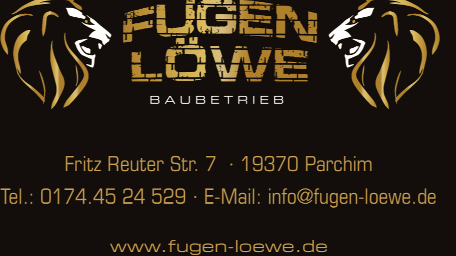 Fugen Löwe Baubetrieb in Parchim - Logo