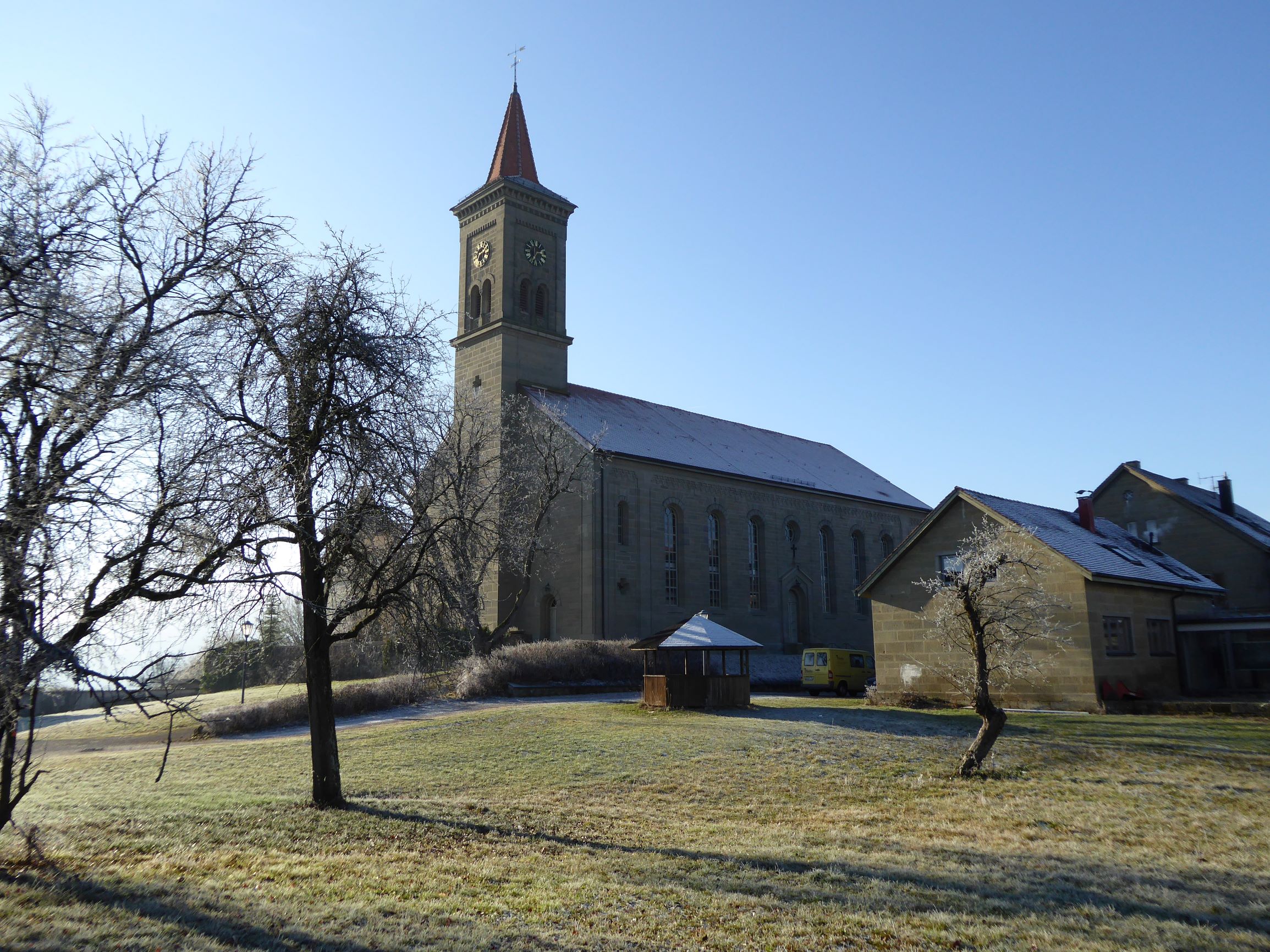 Martinskirche - Evangelische Kirchengemeinde Westheim-Uttenhofen, Pfarrgasse 9 in Rosengarten