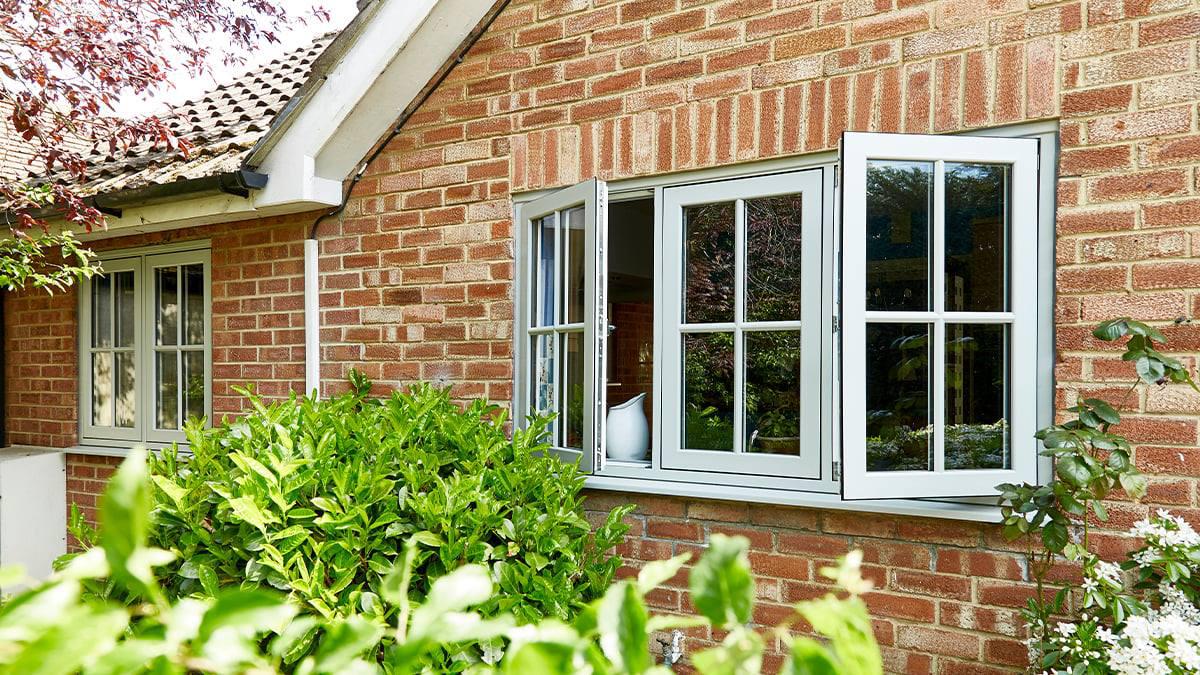 Flush windows offer your home all the same quality, energy efficiency and security as standard casement windows, but their design means they sit flush within the frame, creating a clean and simple look.