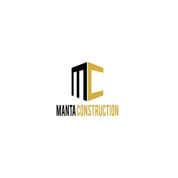 Manta Construction & Restoration Logo