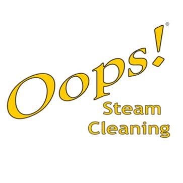 Oops! Steam Cleaning Logo