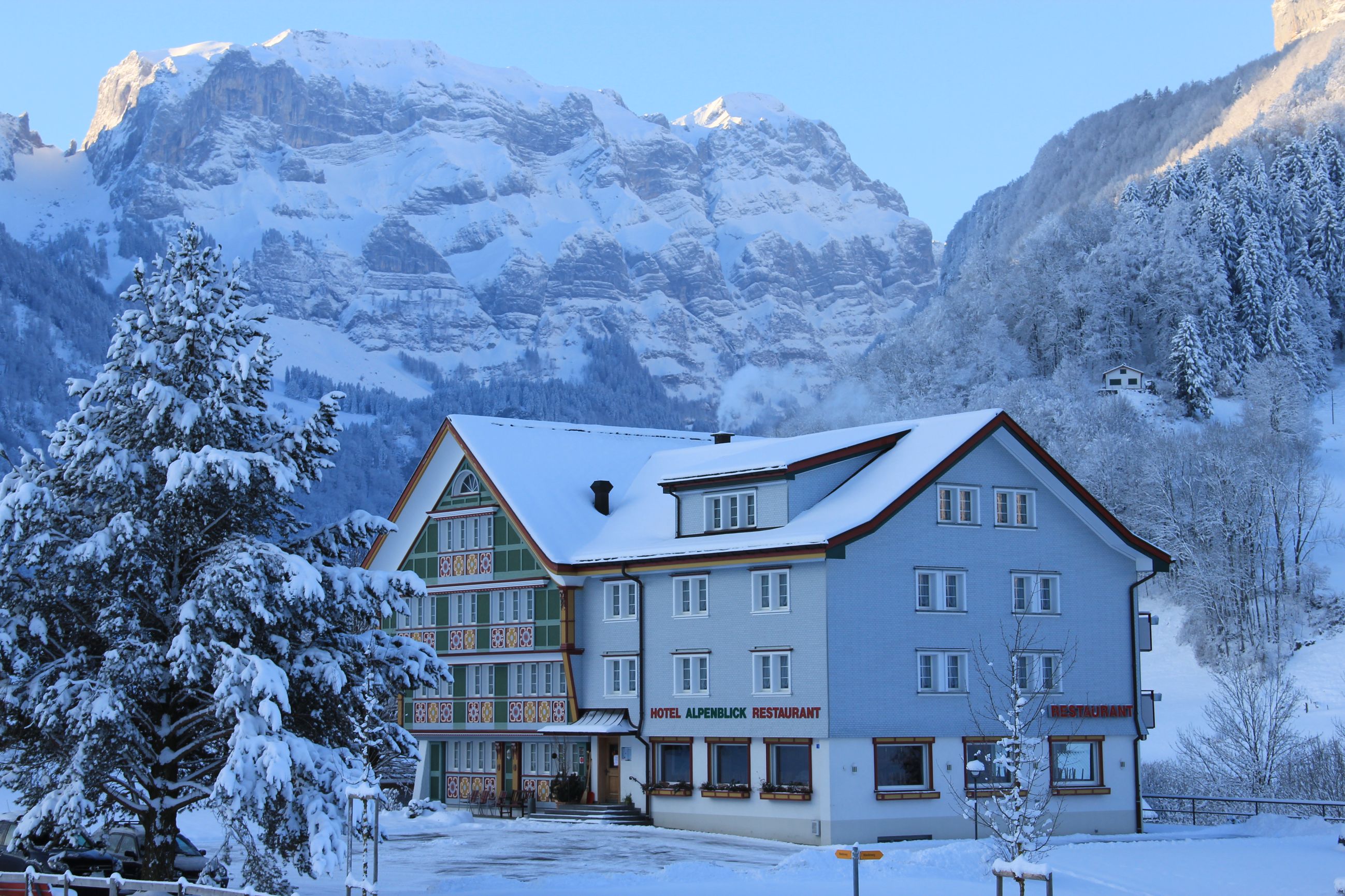 Hotel und Speiserestaurant Alpenblick, Küchenrain 5 in Schwende