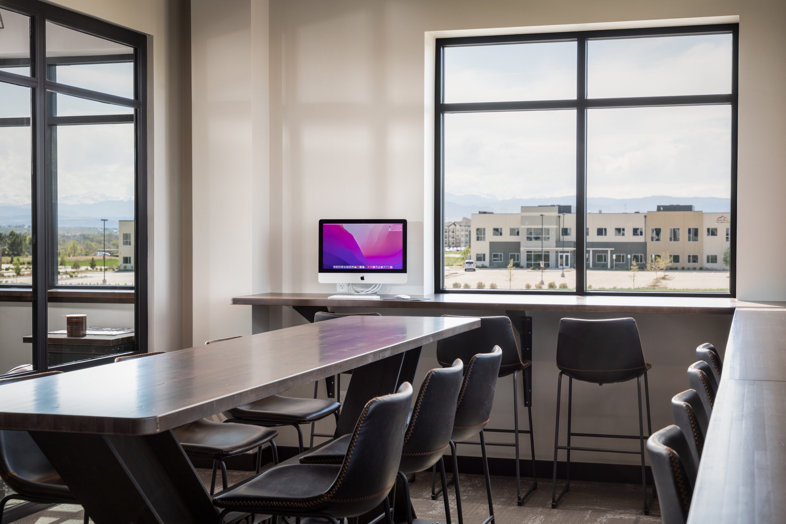 Mappco was the design-builder of this modern industrial interior tenant finish project for Anchor Roofing. The scope of work included new walls, finishes, HVAC, plumbing, and lighting throughout. Mappco delivered this high-quality project on schedule and budget.