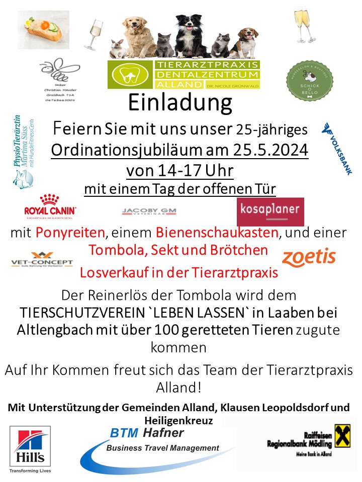 Tierarztpraxis u. Dentalzentrum Alland Dr Nicole Grünwald, Hauptstraße 176 in Alland