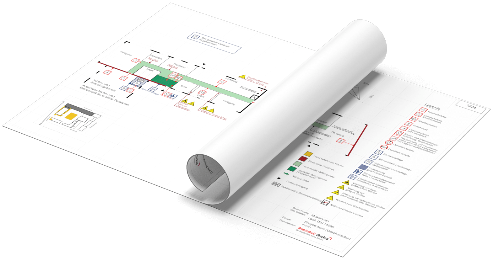 Brandschutz Checkup, Abteiblick 12 in Aachen