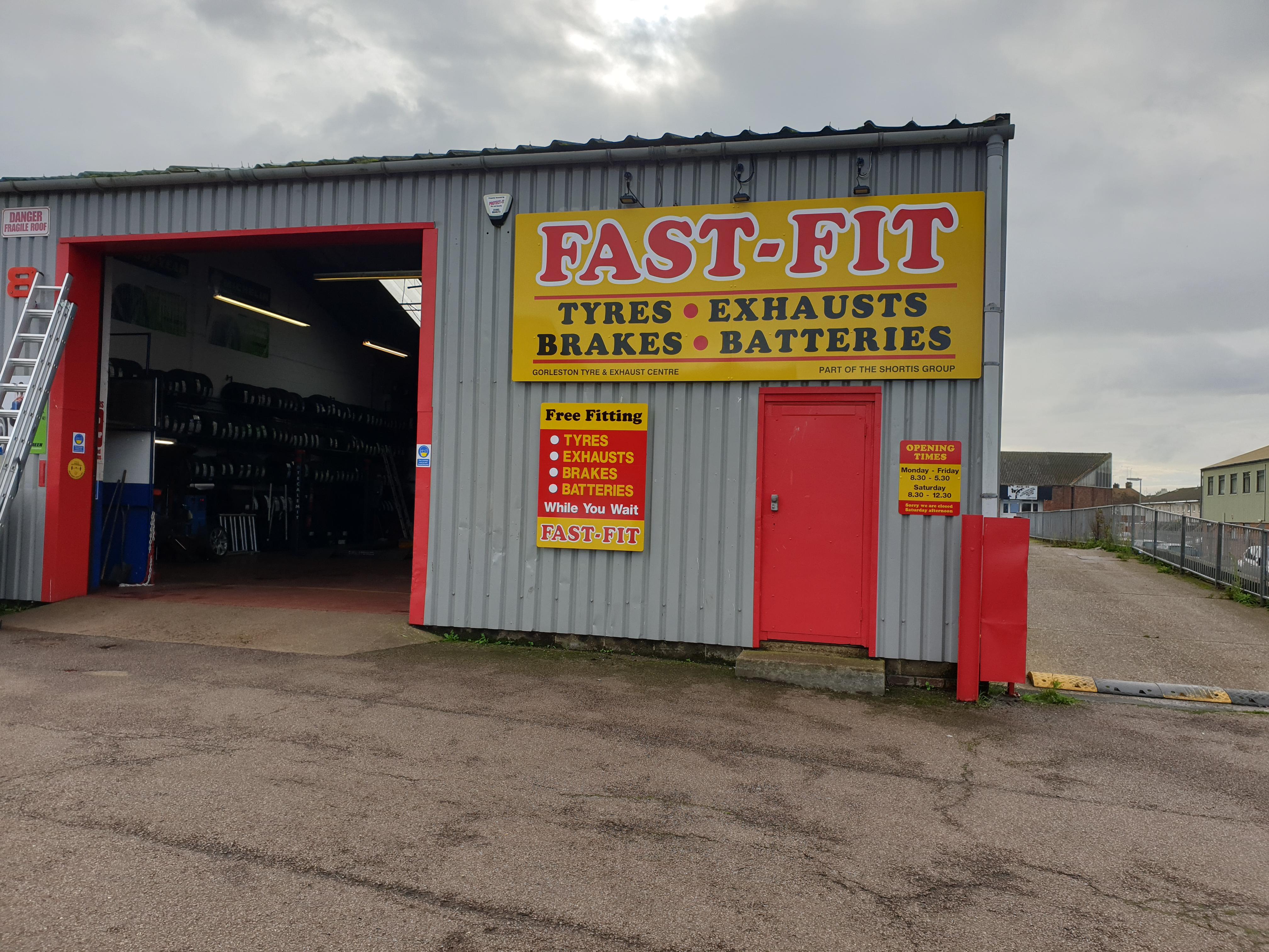 Outside Fast-Fit in Gorleston Fast-Fit Tyres & Exhausts Gorleston 01493 653820