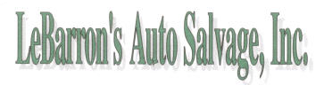 Lebarron's Auto Salvage Inc