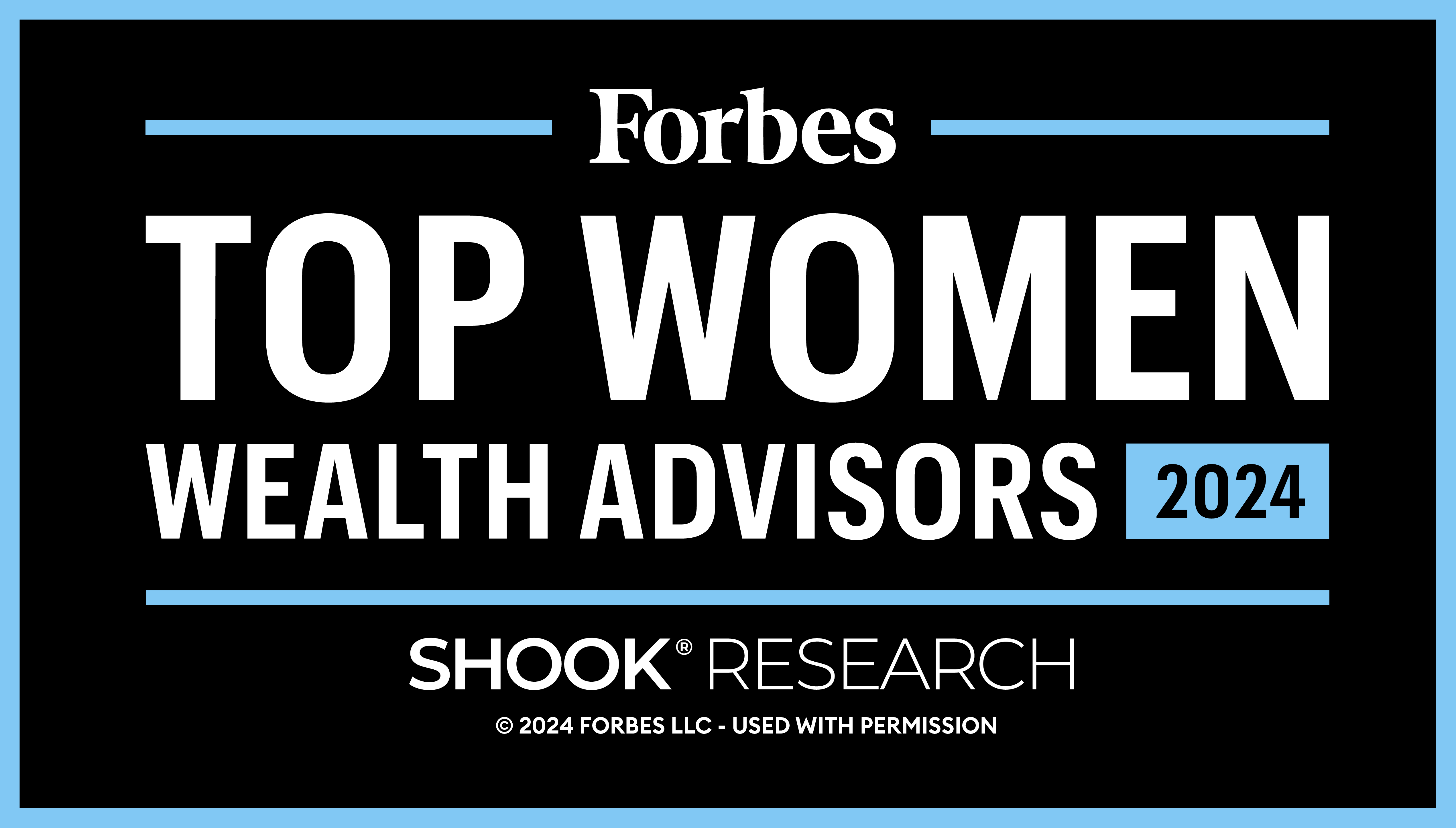 Forbes Top Women Wealth Advisors 2024 Award