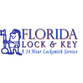 Florida Lock &amp; Key Logo