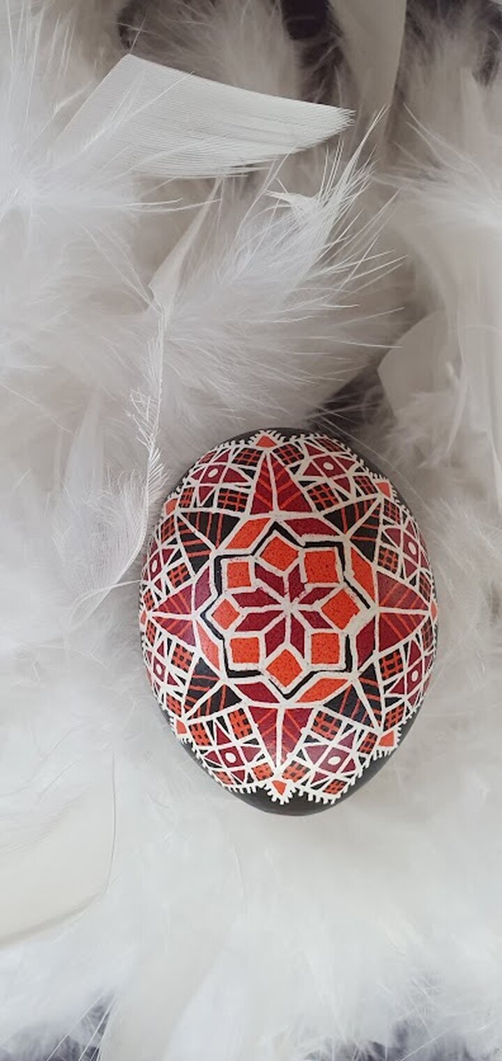 Bilder Gabriele Krecht - Wachstechnik Ostereier & Christbaumkugeln