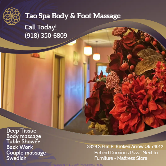 Here at Tao Spa Body & Foot Massage we love being a part of helping taking part in peoples wellness and a better life.